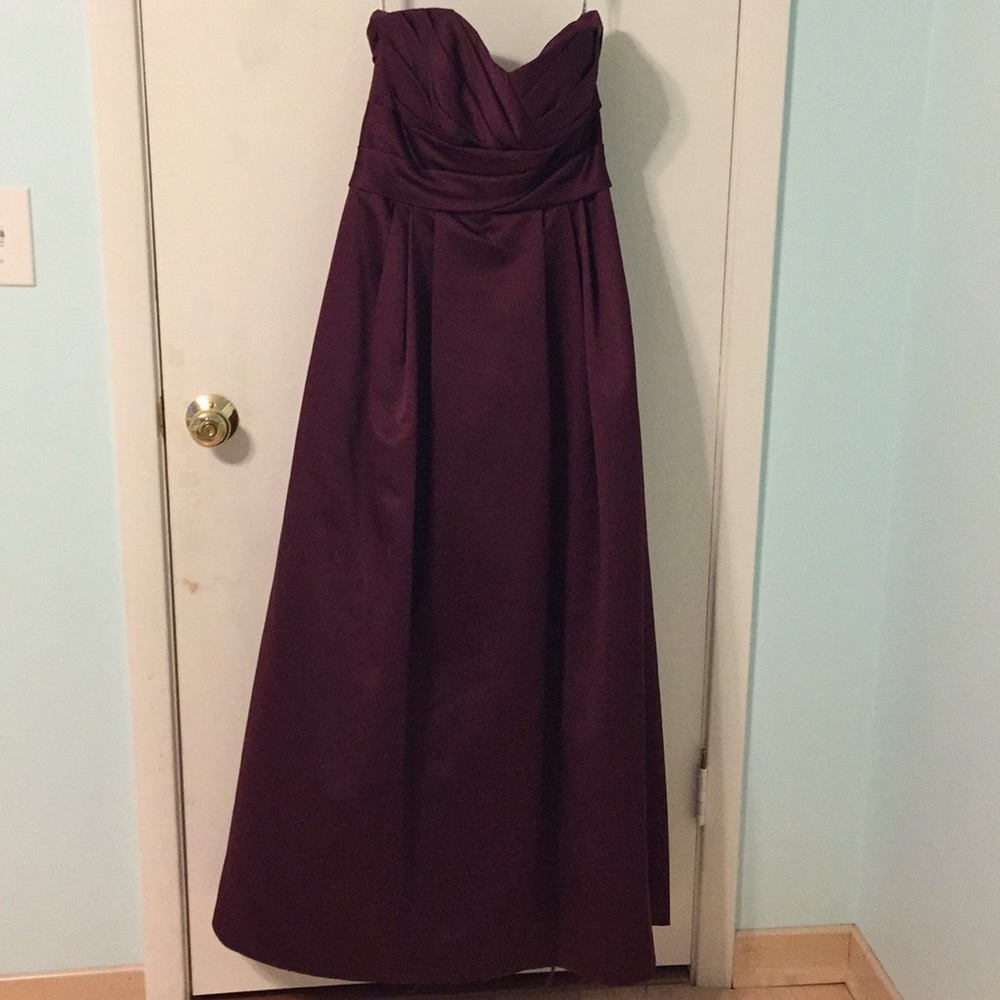 David’s bridal bridesmaid dress